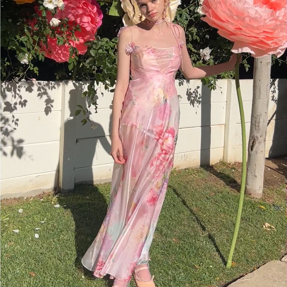 For love and lemons Lisa maxi dress